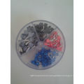 Round Plastic Box Packed Insulated Terminals Assorted Sizes